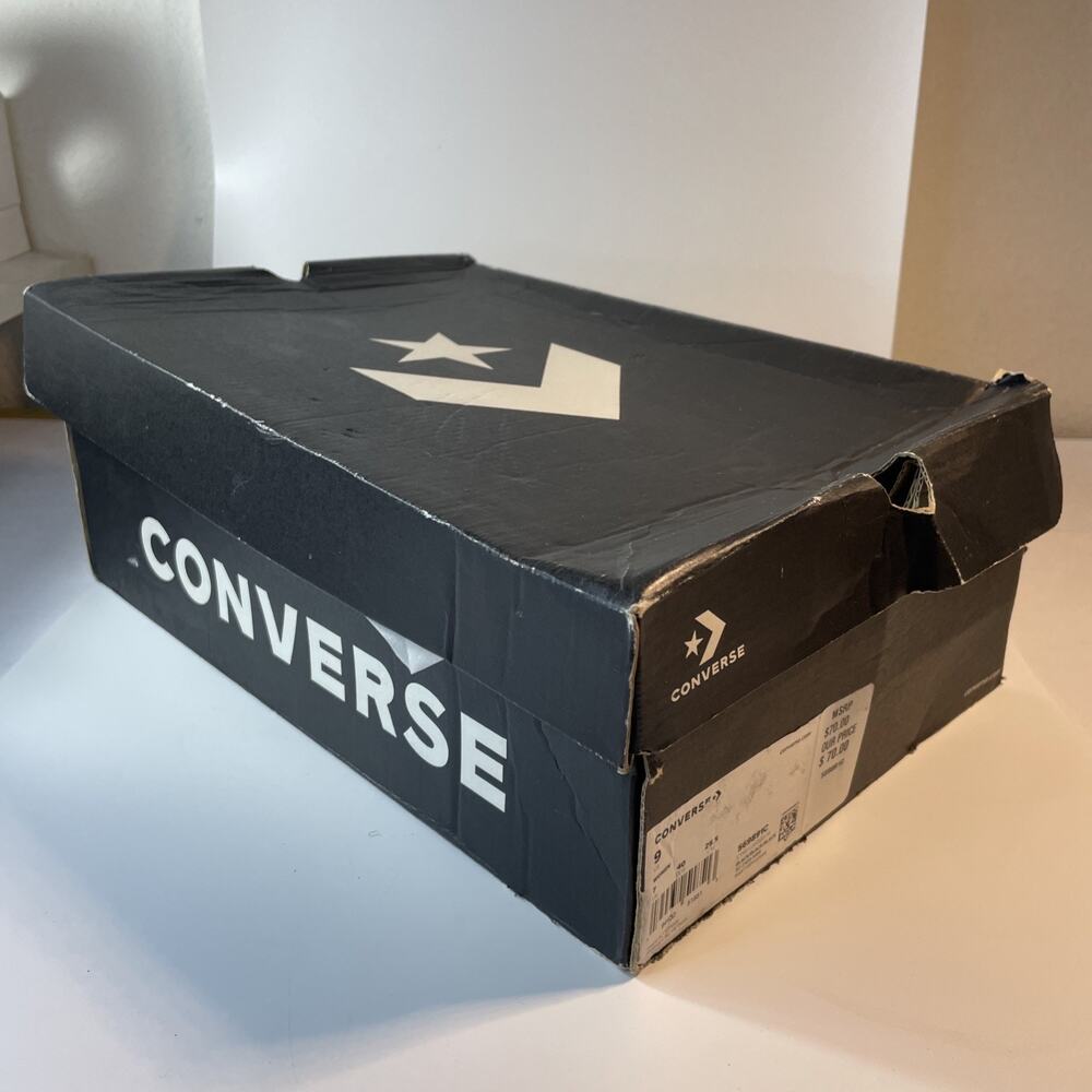 Size 9 - Converse Chuck Taylor All Star Lugged High Black Monochrome W - Picture 9 of 10